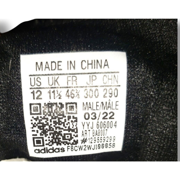 Adidas Combat Speed 5 Black/Silver Mens Size 12 Wrestling Shoes - Picture 7 of 7